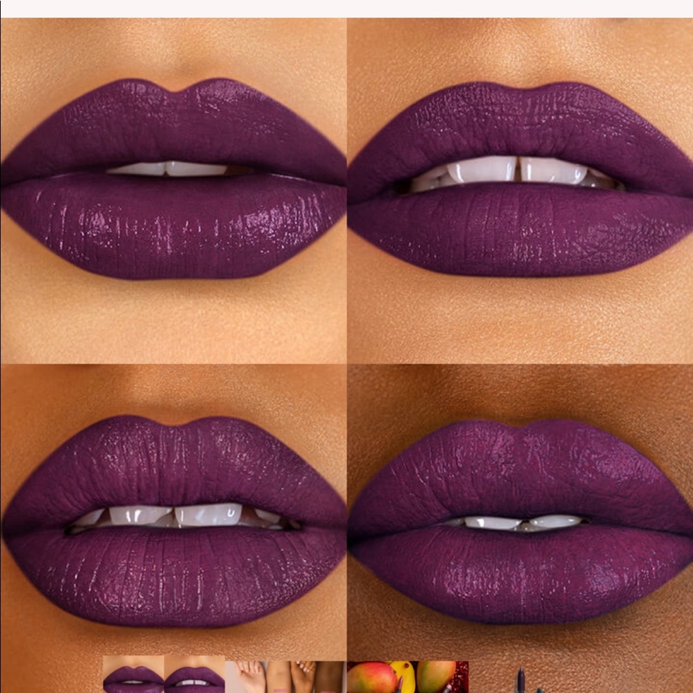 NIB Bite Beauty Matte Lip Crayon in color Damson